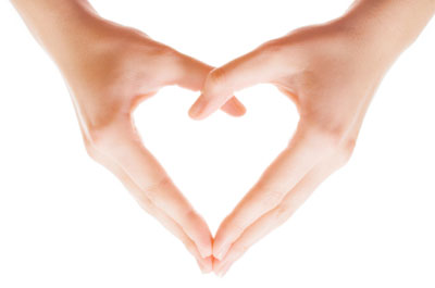 hearthands valentines heart hands