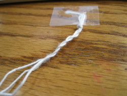 braid wick for DIY torches
