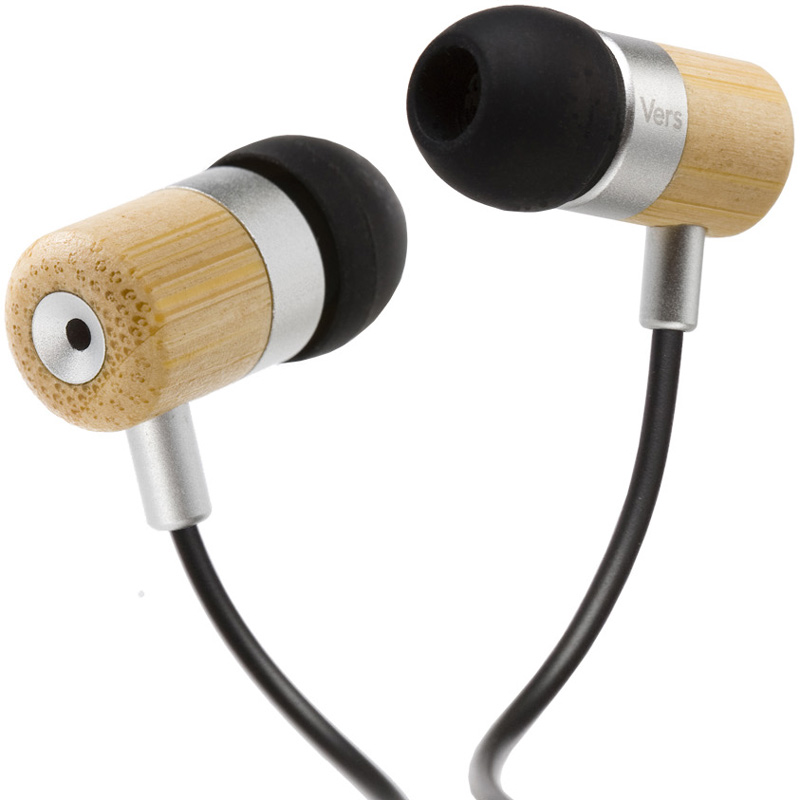 bamboo earphones