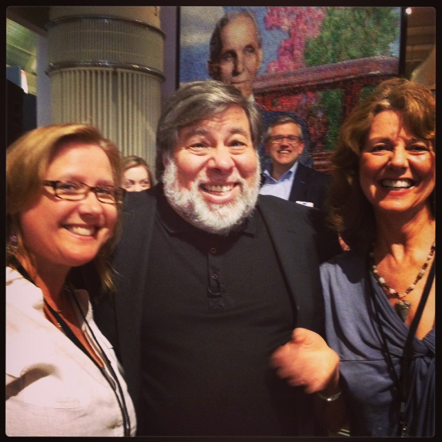 Green Diva Meg, Steve Wozniak & Diane MacEachern