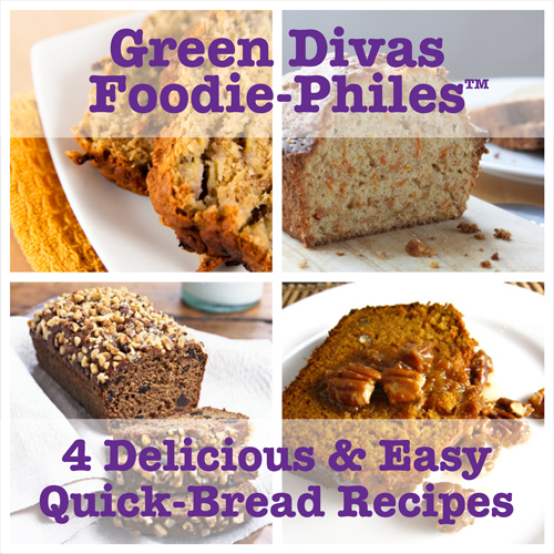 Green Divas Foodie-Philes bread collage