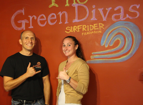 john and christine from surfrider foundation