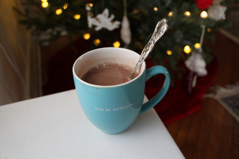 Green Diva Meg's mug of hot cocoa image