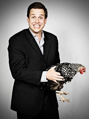Rodman Schley with chicken image