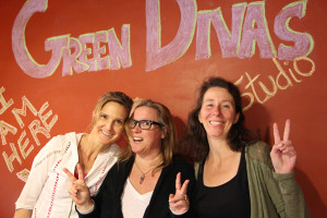 green divas with stefanie spear of ecowatch at green diva studio
