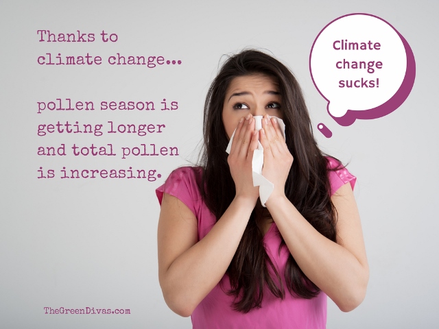 allergic to climate change