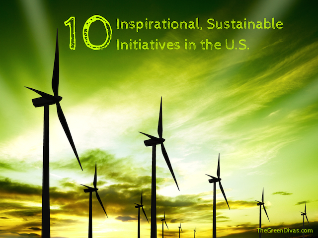 #sustainable initiatives in the US copy
