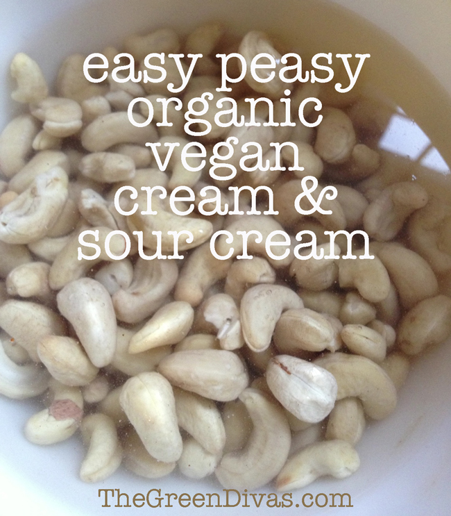 organic vegan cashew cream recipe