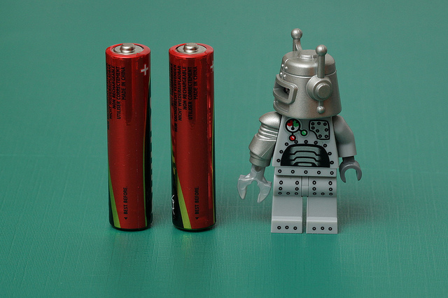 batteries robot
