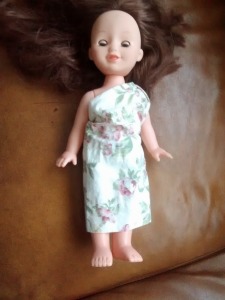 handmade doll dress