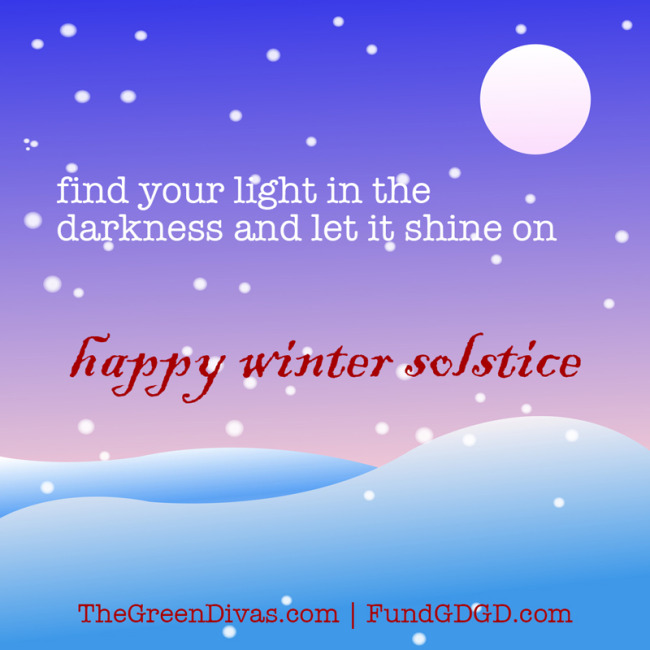 winter solstice quote and image