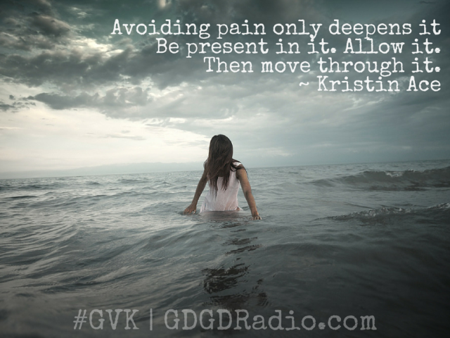 Avoiding pain quote by GVK