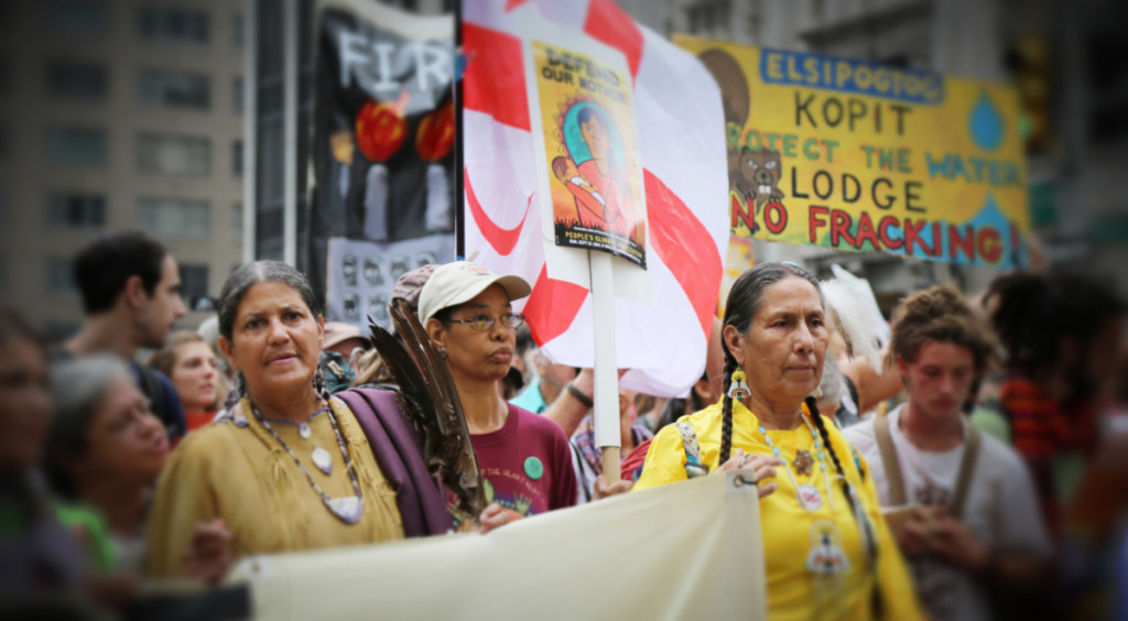 Indigenous Rising image of Casey Camp-Horniek (Ponca)