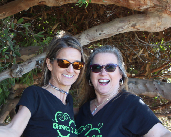 green divas having fun in del mar california