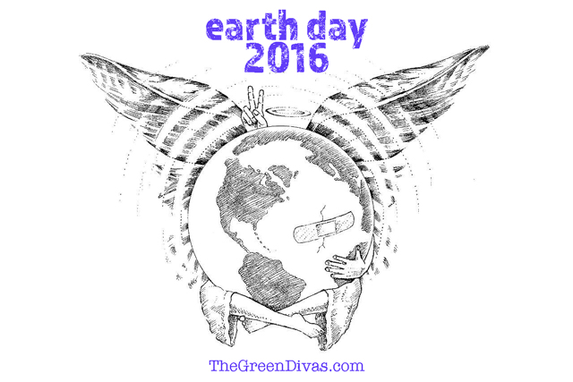 earth day 2016, earth angel by julie bond genovese on the green divas