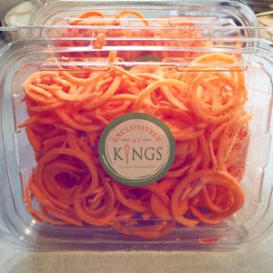 Kings food markets spiralized sweet potato 