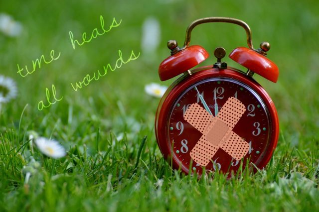 time heals all wounds - natural post-surgical healing
